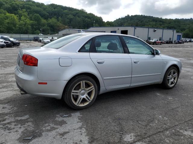 WAUDF78E37A052183 - 2007 AUDI A4 2.0T QUATTRO SILVER photo 3