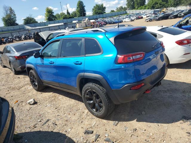 1C4PJMBX5JD582832 - 2018 JEEP CHEROKEE TRAILHAWK ლურჯი ფოტო 2