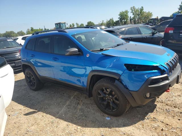 1C4PJMBX5JD582832 - 2018 JEEP CHEROKEE TRAILHAWK ლურჯი ფოტო 4