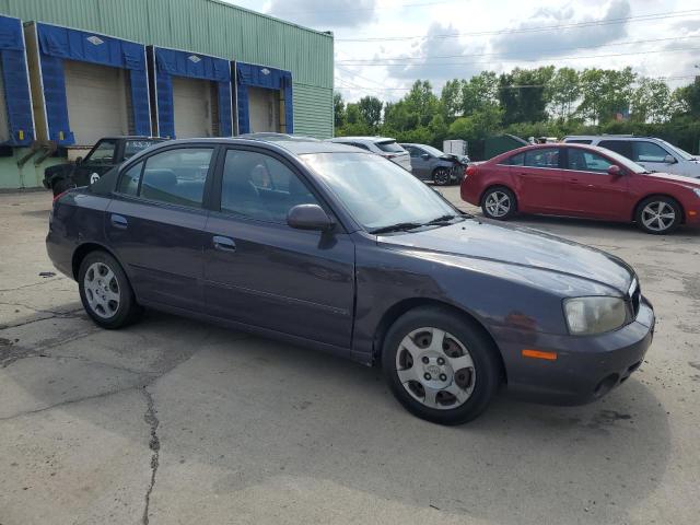 KMHDN45D43U578584 - 2003 HYUNDAI ELANTRA GLS GRAY photo 4