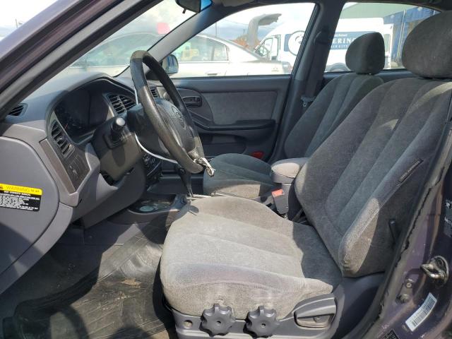 KMHDN45D43U578584 - 2003 HYUNDAI ELANTRA GLS GRAY photo 7