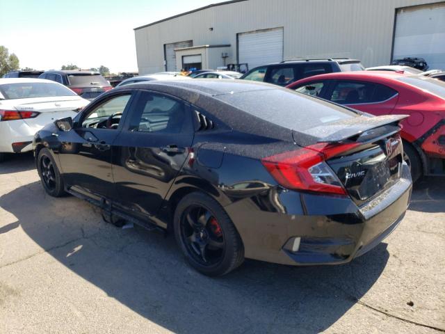 19XFC2E55JE034364 - 2018 HONDA CIVIC LX BLACK photo 2