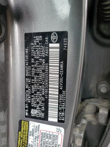 4T1BE32K95U528965 - 2005 TOYOTA CAMRY LE GRAY photo 13