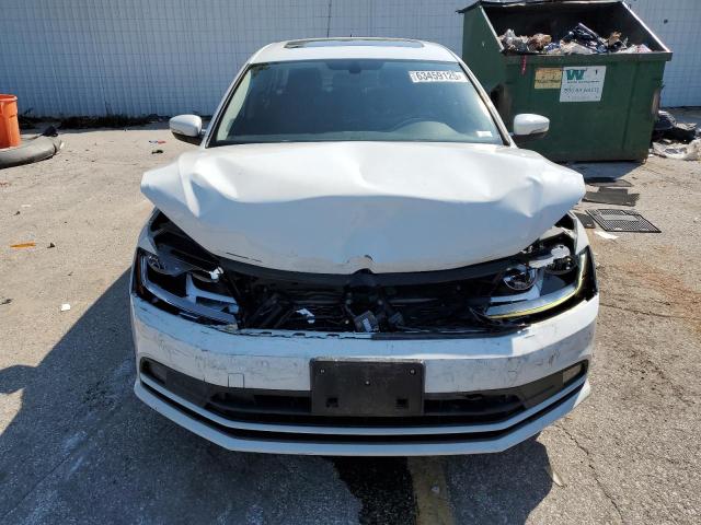 3VWL17AJ0HM403430 - 2017 VOLKSWAGEN JETTA SEL WHITE photo 5