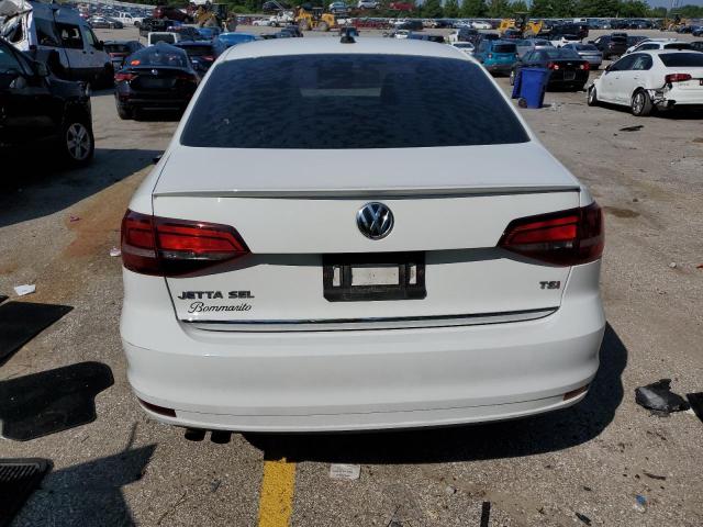 3VWL17AJ0HM403430 - 2017 VOLKSWAGEN JETTA SEL WHITE photo 6