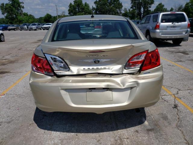 1C3CC5FB9AN146593 - 2010 CHRYSLER SEBRING LIMITED BEIGE photo 6