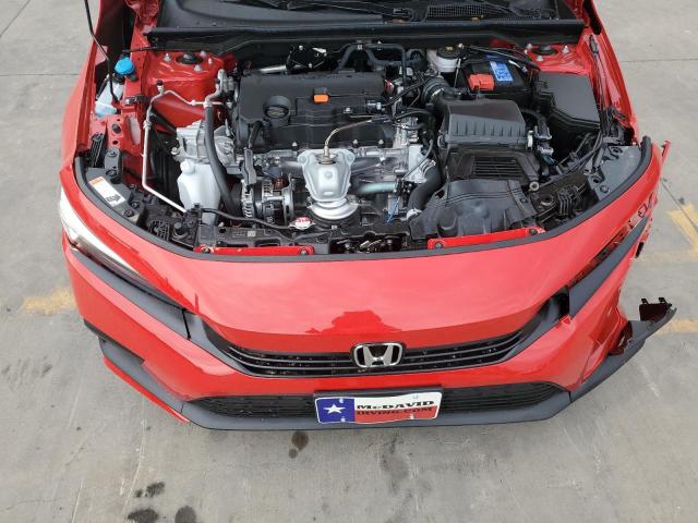 2HGFE2F58RH584409 - 2024 HONDA CIVIC SPORT RED photo 11