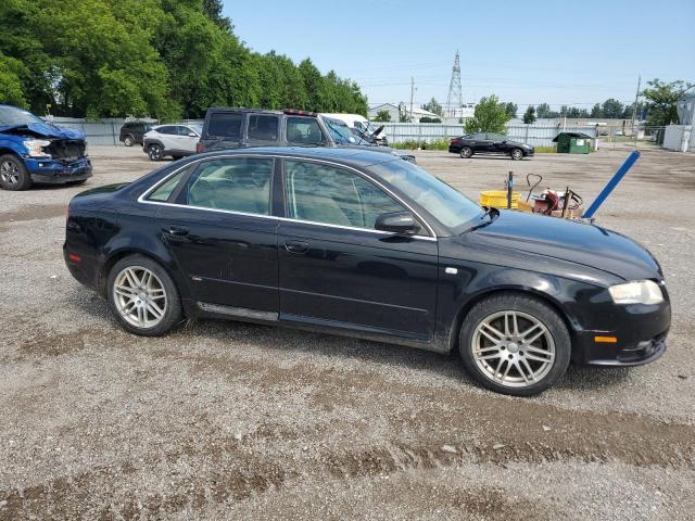 WAUDF68E88A127648 - 2008 AUDI A4 2.0T QUATTRO BLACK photo 4