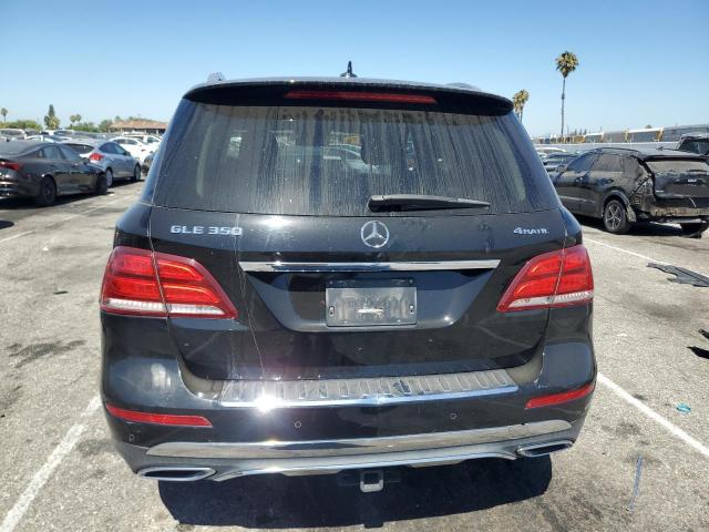 4JGDA5HB7JB175039 - 2018 MERCEDES-BENZ GLE 350 4MATIC BLACK photo 6