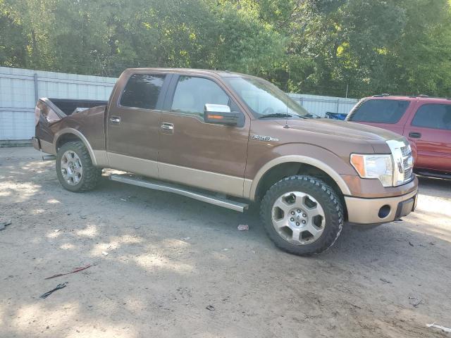 1FTFW1EF6CFB09091 - 2012 FORD F150 SUPERCREW BROWN photo 4