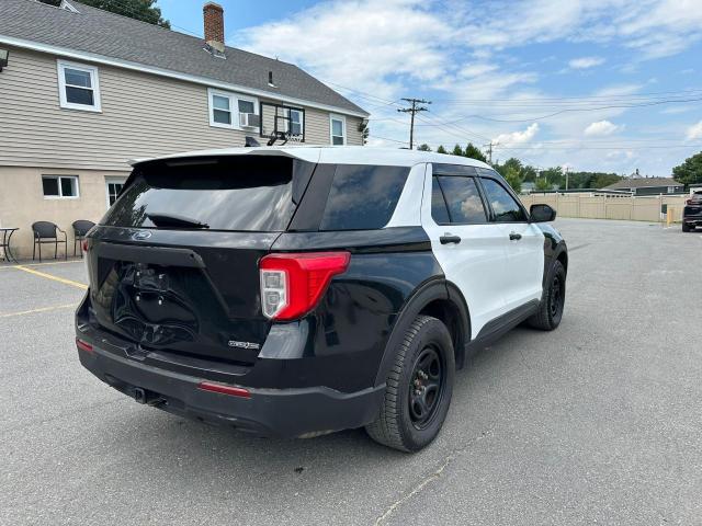 1FM5K8AW5LGA19958 - 2020 FORD EXPLORER POLICE INTERCEPTOR 黑色 照片 3