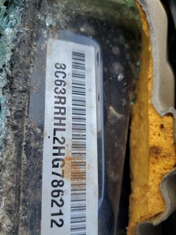 3C63RRHL2HG786212 - 2017 RAM 3500 SLT Gris photo 12