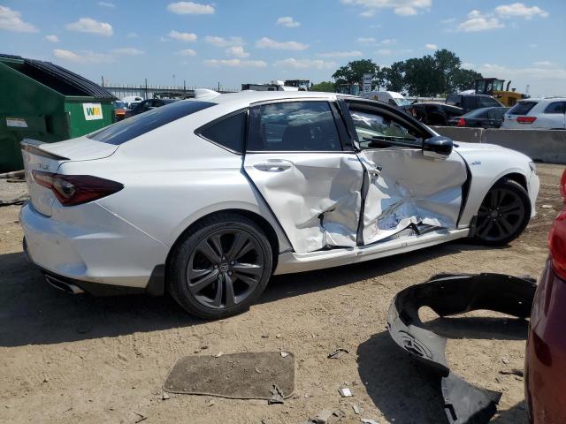19UUB5F51MA016091 - 2021 ACURA TLX TECH A WHITE photo 3