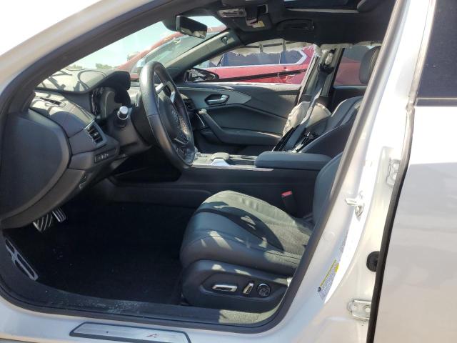 19UUB5F51MA016091 - 2021 ACURA TLX TECH A WHITE photo 7