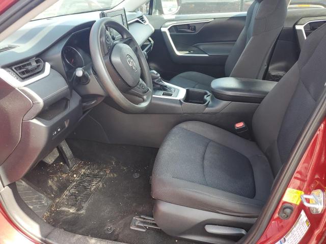 2T3G1RFV9NW306622 - 2022 TOYOTA RAV4 LE BURGUNDY photo 7