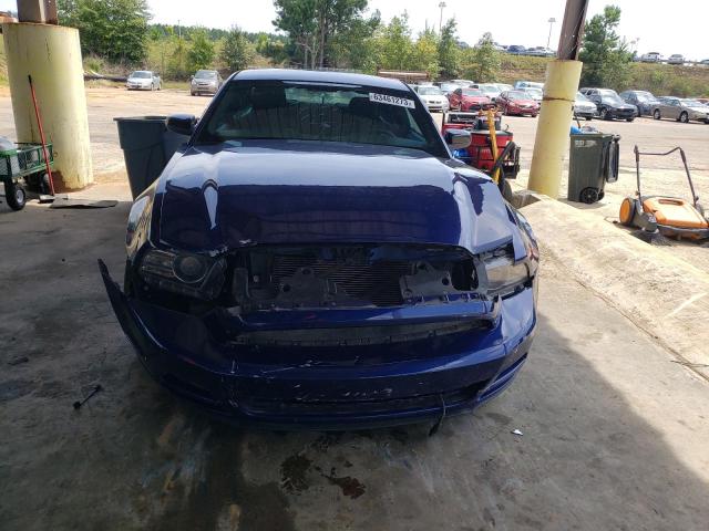 1ZVBP8AM3E5267550 - 2014 FORD MUSTANG BLUE photo 5