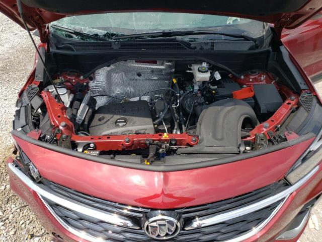 KL4MMGSL9NB122500 - 2022 BUICK ENCORE GX ESSENCE RED photo 12