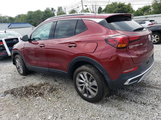 KL4MMGSL9NB122500 - 2022 BUICK ENCORE GX ESSENCE RED photo 2