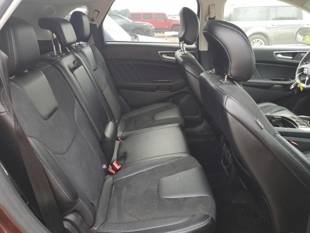 2FMPK4AP1GBB51204 - 2016 FORD EDGE SPORT MAROON photo 11