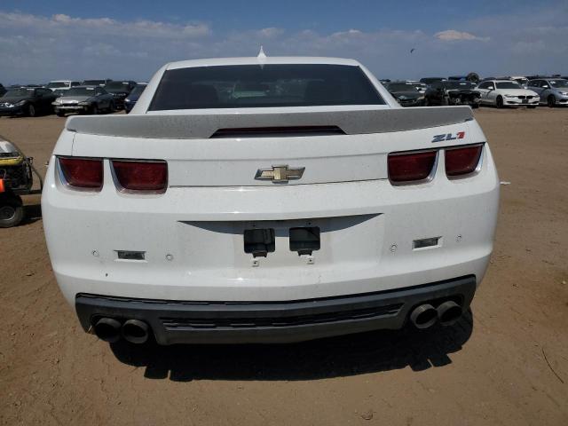 2G1FL1EP8D9800658 - 2013 CHEVROLET CAMARO ZL1 WHITE photo 6