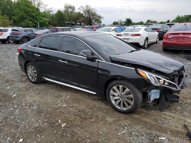 5NPE34AF4HH467444 - 2017 HYUNDAI SONATA SPORT BLACK photo 4