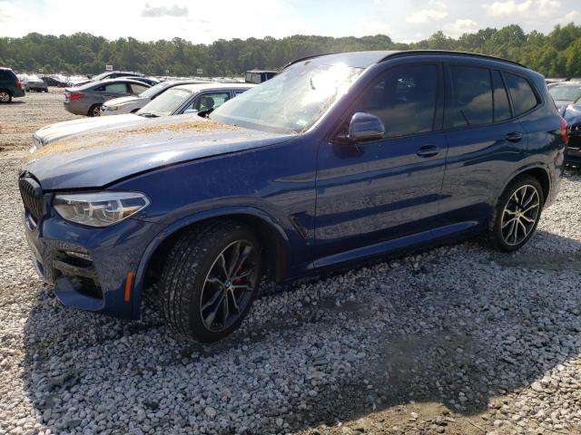 5UXTY9C06M9G94315 - 2021 BMW X3 XDRIVEM40I BLUE photo 1