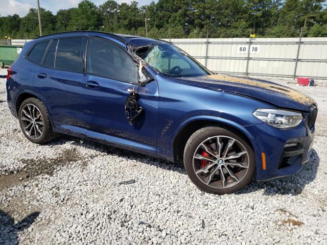 5UXTY9C06M9G94315 - 2021 BMW X3 XDRIVEM40I ლურჯი ფოტო 4