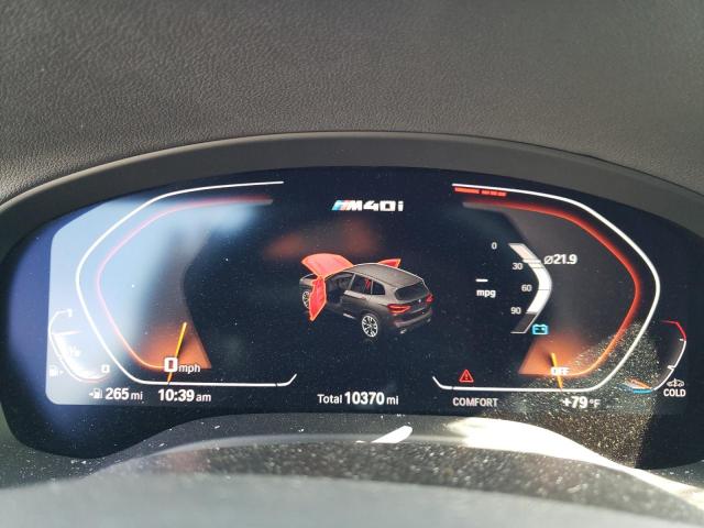5UXTY9C06M9G94315 - 2021 BMW X3 XDRIVEM40I ლურჯი ფოტო 9