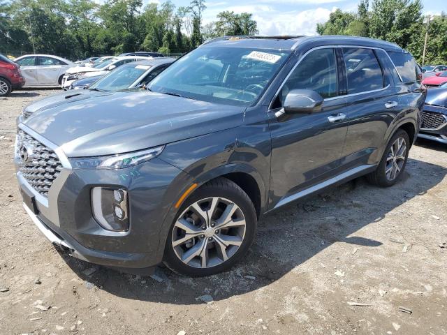 KM8R5DHEXMU177651 - 2021 HYUNDAI PALISADE LIMITED GRAY photo 1