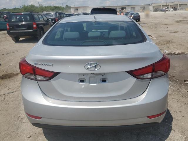 KMHDH4AE3GU588521 - 2016 HYUNDAI ELANTRA SE GRAY photo 6