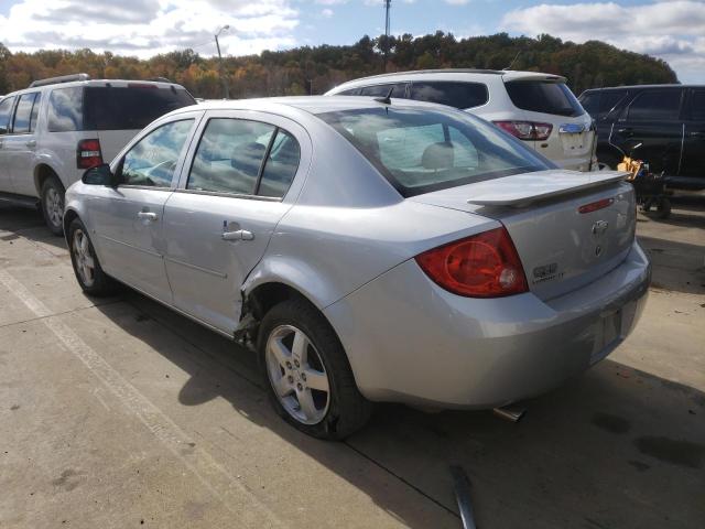 1G1AL58F787117510 - 2008 CHEVROLET COBALT LT SILVER photo 3