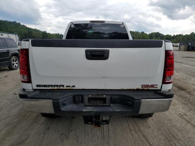 1GT220C82DZ403225 - 2013 GMC SIERRA K2500 SLE WHITE photo 6