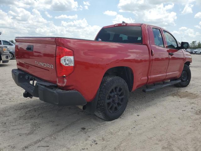 5TFRY5F17MX278906 - 2021 TOYOTA TUNDRA DOUBLE CAB SR/SR5 RED photo 3