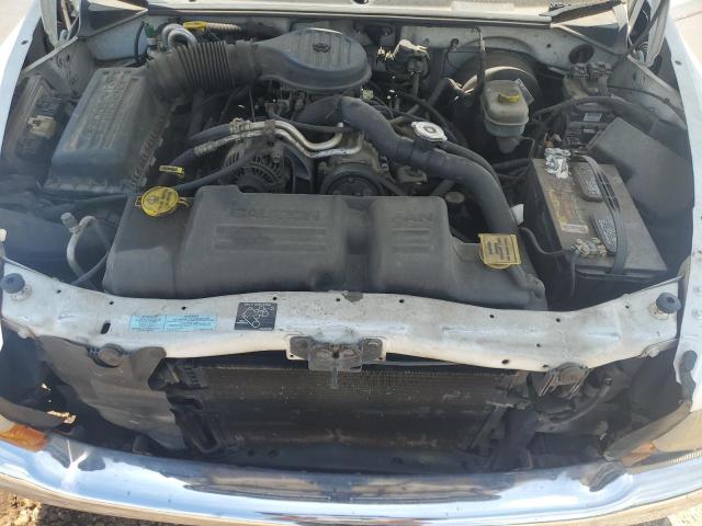 1B7GL22X1YS697058 - 2000 DODGE DAKOTA WHITE photo 11