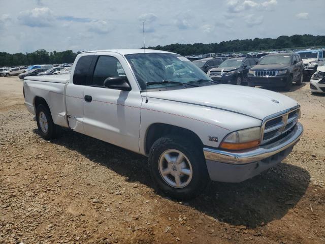 1B7GL22X1YS697058 - 2000 DODGE DAKOTA WHITE photo 4