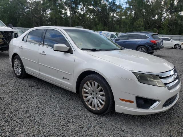 3FADP0L33AR104699 - 2010 FORD FUSION HYBRID WHITE photo 4