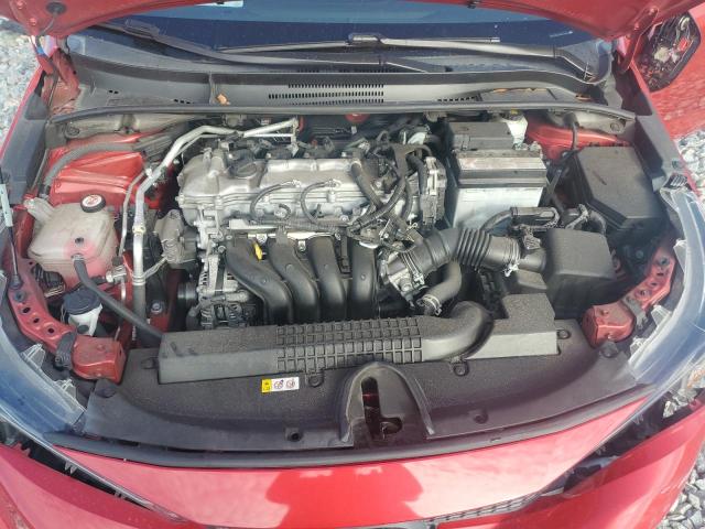 5YFEPMAE3MP219209 - 2021 TOYOTA COROLLA LE წითელი ფოტო 11