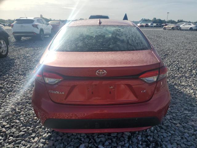 5YFEPMAE3MP219209 - 2021 TOYOTA COROLLA LE წითელი ფოტო 6