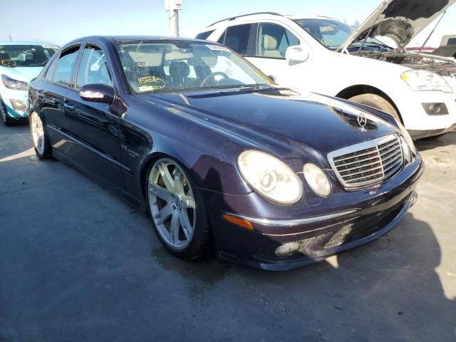 WDBUF76J35A663815 - 2005 MERCEDES-BENZ E 55 AMG BLUE photo 1