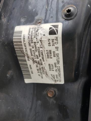 1G8AL52F03Z194842 - 2003 SATURN ION LEVEL 3 SILVER photo 12