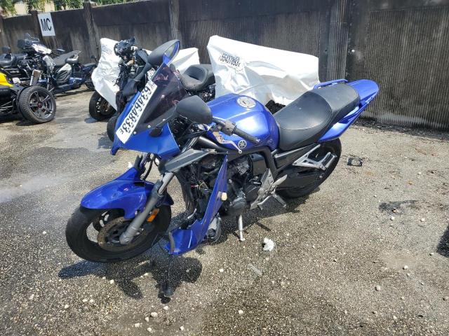 JYARN07E55A010384 - 2005 YAMAHA FZS10 BLUE photo 2