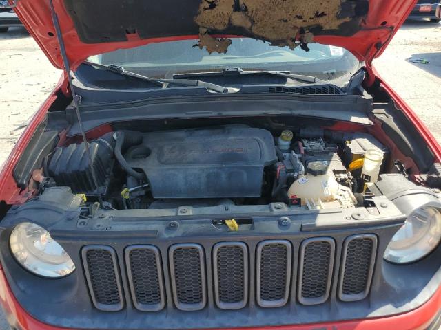 ZACCJBCT0FPB88842 - 2015 JEEP RENEGADE TRAILHAWK RED photo 11