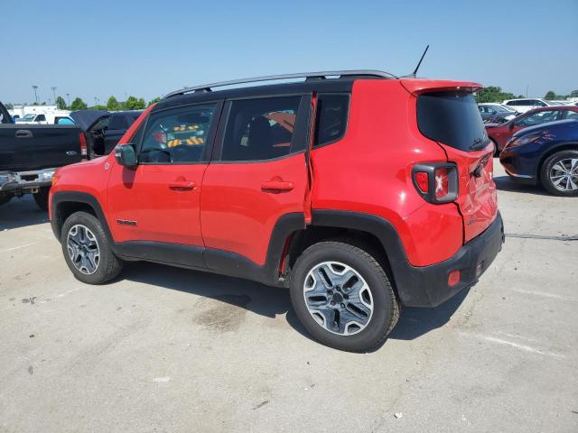 ZACCJBCT0FPB88842 - 2015 JEEP RENEGADE TRAILHAWK RED photo 2