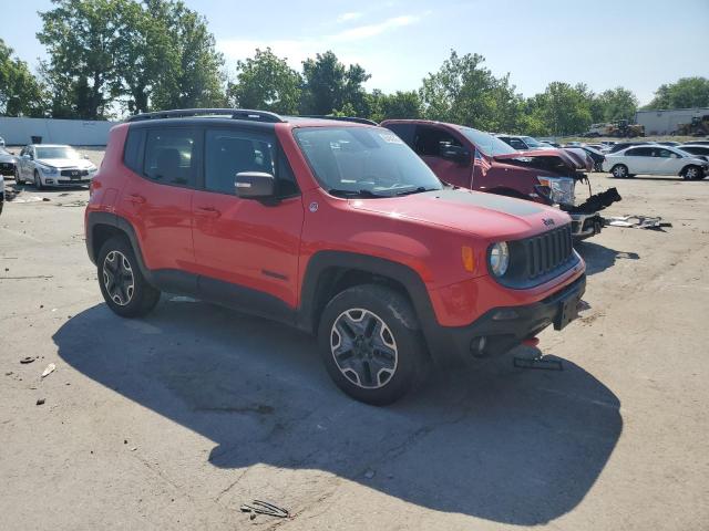 ZACCJBCT0FPB88842 - 2015 JEEP RENEGADE TRAILHAWK RED photo 4