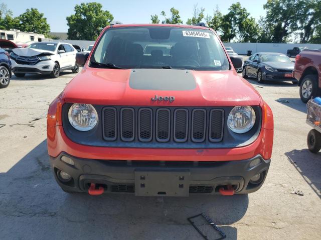 ZACCJBCT0FPB88842 - 2015 JEEP RENEGADE TRAILHAWK RED photo 5