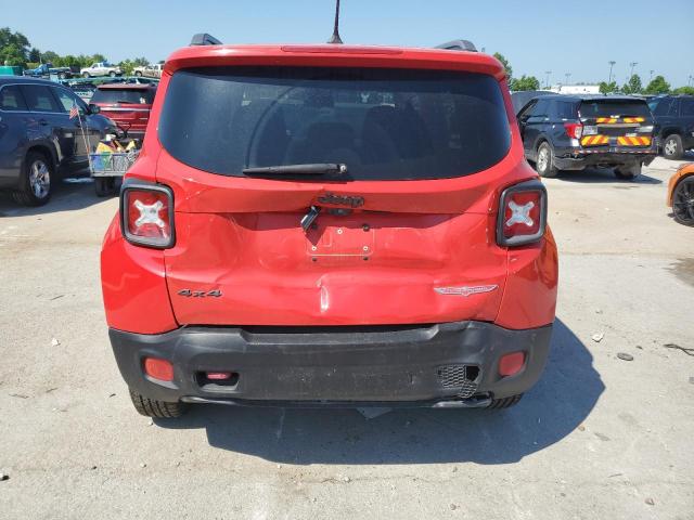 ZACCJBCT0FPB88842 - 2015 JEEP RENEGADE TRAILHAWK RED photo 6