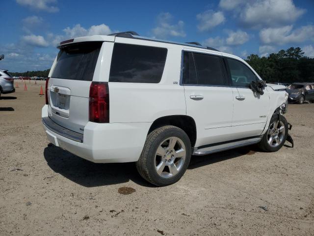 1GNSCCKCXFR201327 - 2015 CHEVROLET TAHOE C1500 LTZ WHITE photo 3