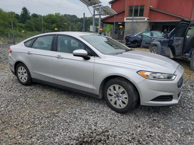 3FA6P0G71DR106753 - 2013 FORD FUSION S SILVER photo 4