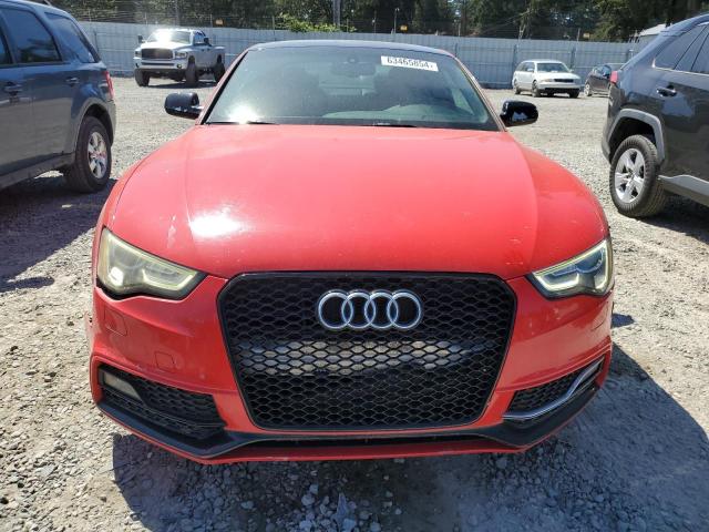 WAUVGAFR4DA033979 - 2013 AUDI S5 PRESTIGE 红色 照片 5