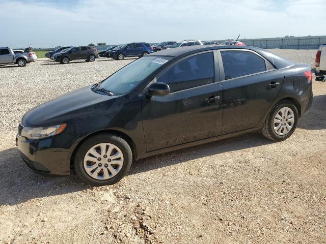 KNAFU4A25C5474309 - 2012 KIA FORTE EX BLACK photo 1